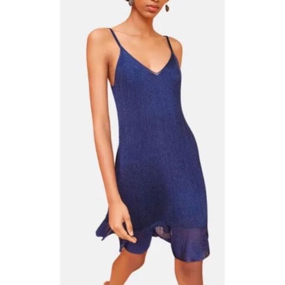Ulla Johnson BIANCA DRESS in Midnight NWT Size Large - Picture 1 of 7